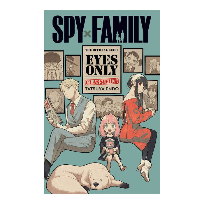 Spy x Family The Official Guide Eyes Only Manga Book Front Cover