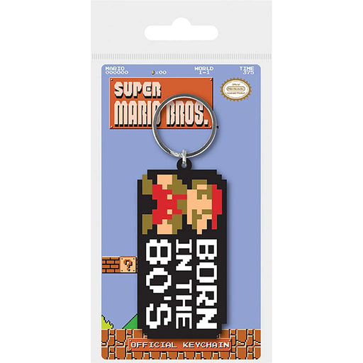 Super Mario Bros (Born in the 80's) PVC Keyring