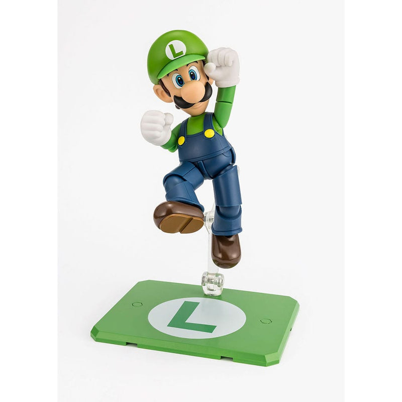 Super Mario S.H. Figuarts Action Figure Luigi image 3