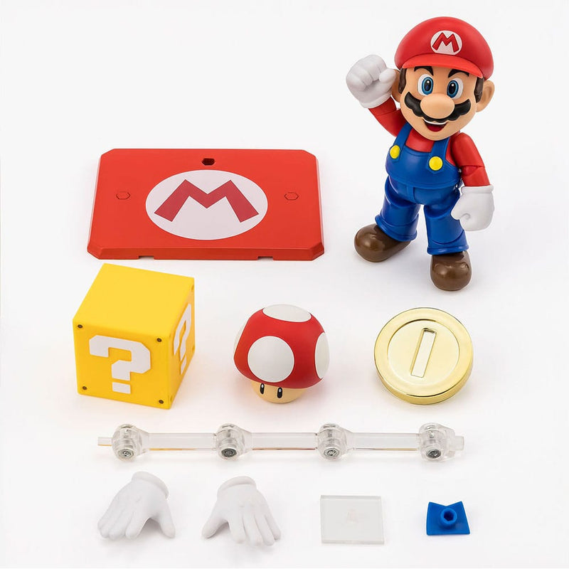 Super Mario S.H. Figuarts Action Figure Super Mario image 5