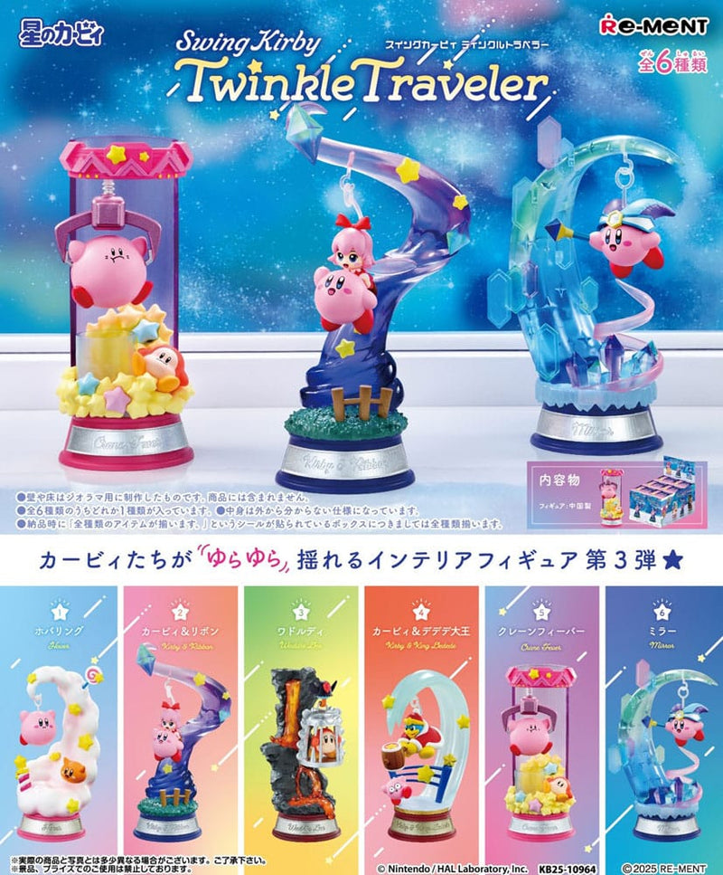 Swing Kirby Twinkle Traveler Mini Figure