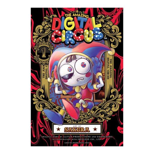 The Amazing Digital Circus Volume 01 Manga Book Front Cover