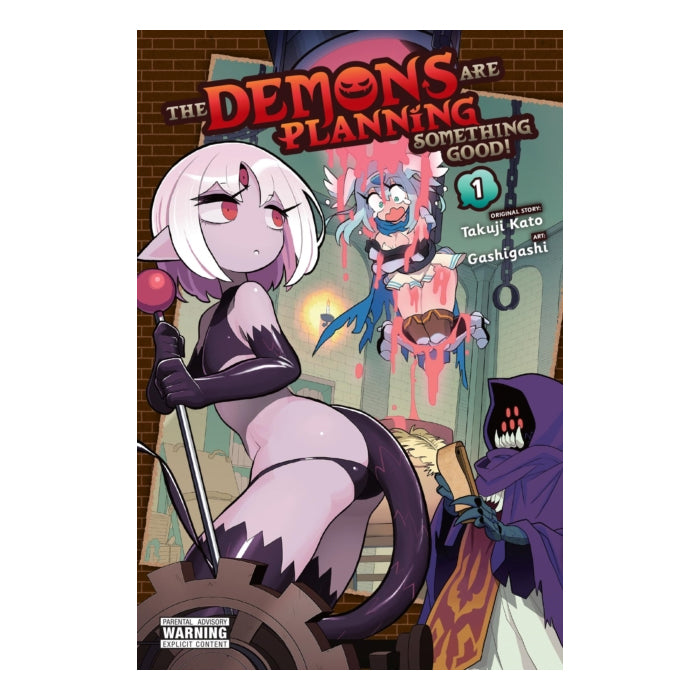 The Demons Are Planning Something Good! Volume 01 Manga Book Front Cover