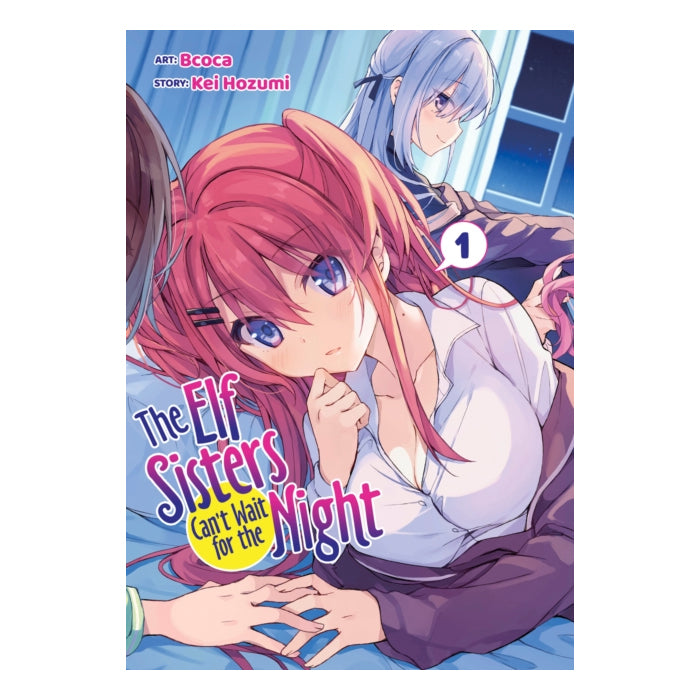 The Elf Sisters Can't Wait for the Night Volume 01 Manga Book Front Cover