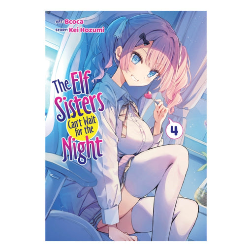 The Elf Sisters Can't Wait for the Night Volume 04 Manga Book Front Cover