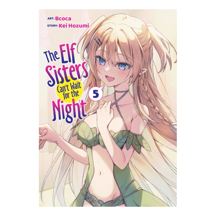 The Elf Sisters Can't Wait for the Night Volume 05 Manga Book Front Cover