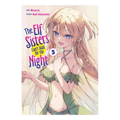 The Elf Sisters Can't Wait for the Night Volume 05 Manga Book Front Cover