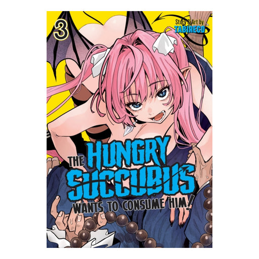 The Hungry Succubus Wants to Consume Him Volume 03 Manga Book Front Cover