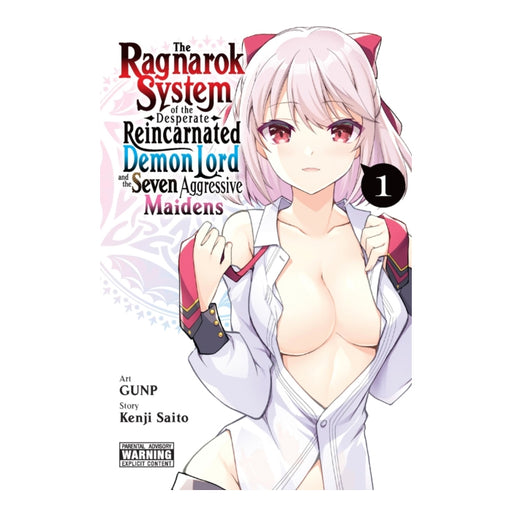 The Ragnarok System of the Desperate Reincarnated Demon Lord and the Seven Aggressive Maidens Volume 01 Manga Book Front Cover
