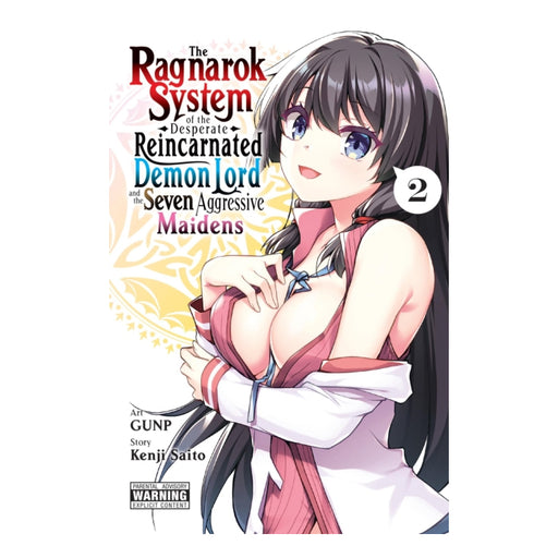 The Ragnarok System of the Desperate Reincarnated Demon Lord and the Seven Aggressive Maidens Volume 02 Manga Book Front Cover
