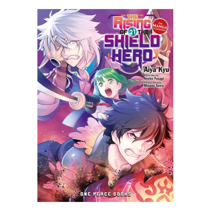 The Rising Of The Shield Hero Volume 21 The Manga Companion Front Cover