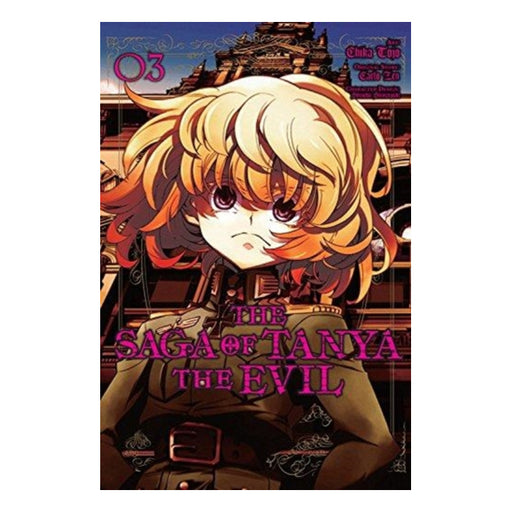 The Saga of Tanya the Evil Volume 03 Manga Book Front Cover