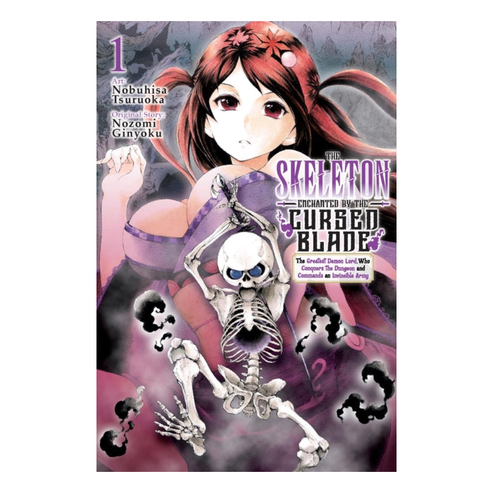 The Skeleton Enchanted by the Cursed Blade Volume 01 Manga Book Front Cover
