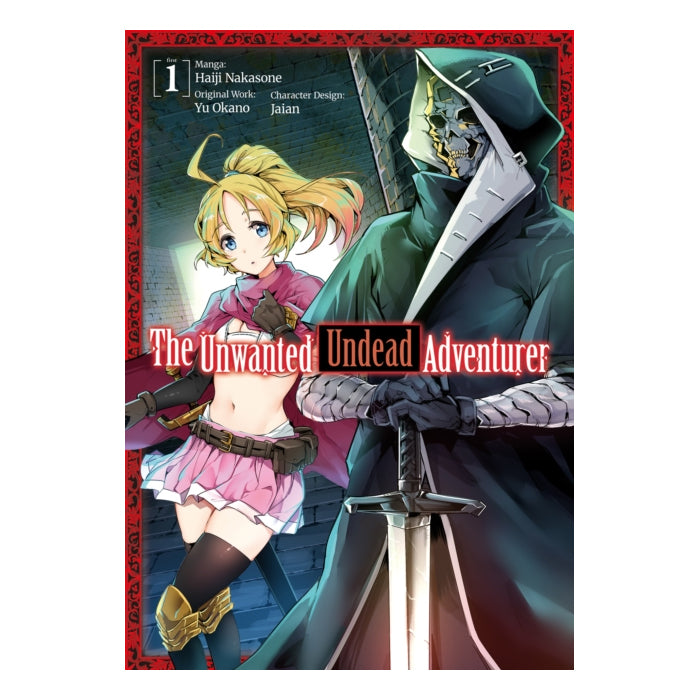 The Unwanted Undead Adventurer Volume 01 Manga Book Front Cover