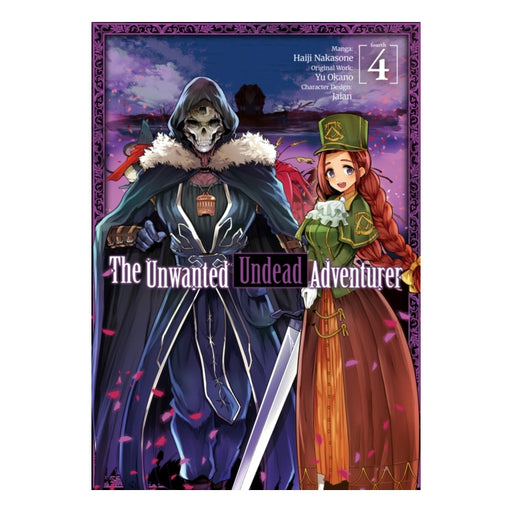 The Unwanted Undead Adventurer Volume 04 Manga Book Front Cover