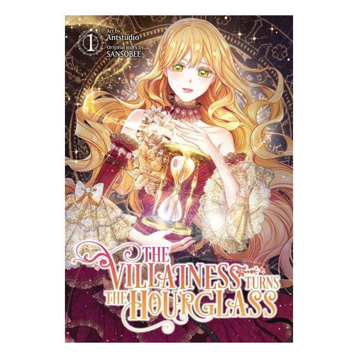 The Villainess Turns the Hourglass Volume 01 Manga Book Front Cover