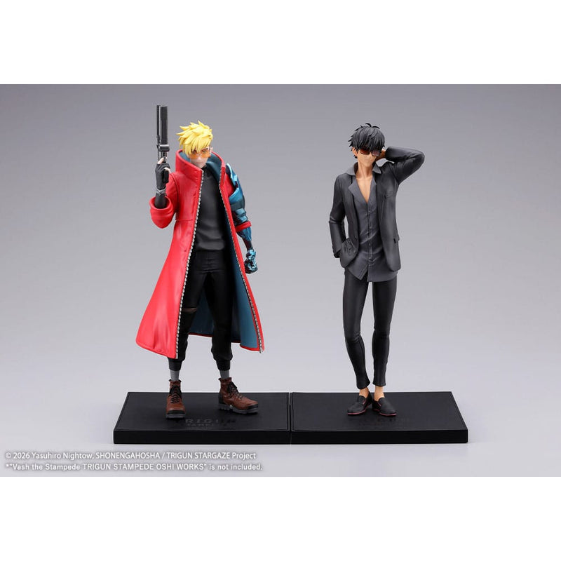 Trigun Stampede Oshi Works Vash the Stampede Figure with Wolfwood