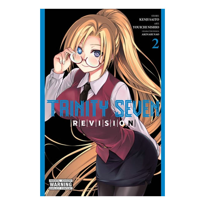 Trinity Seven Revision Volume 02 Manga Book Front Cover