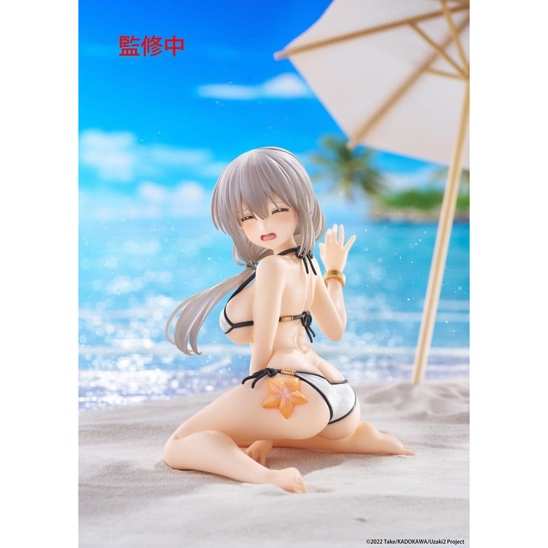 Uzaki-chan Wants to Hang Out! Desktop Cute Figure Tsuki Uzaki (Swimwear Ver.) image 1