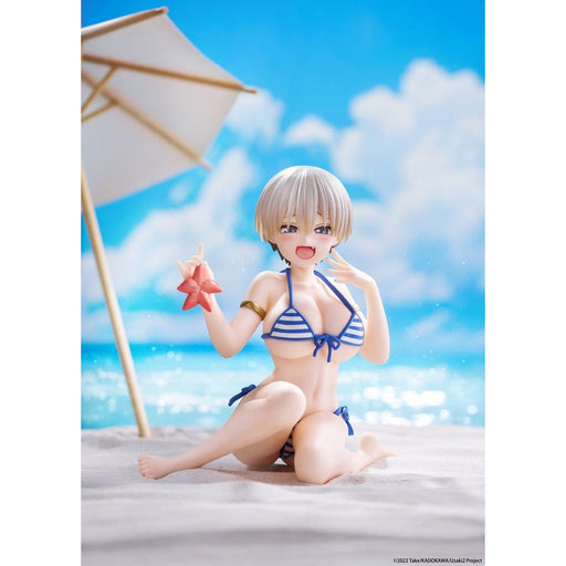 Uzaki-chan Wants to Hang Out! Desktop Cute Hana Uzaki (Swimwear Ver.) Figure image 1