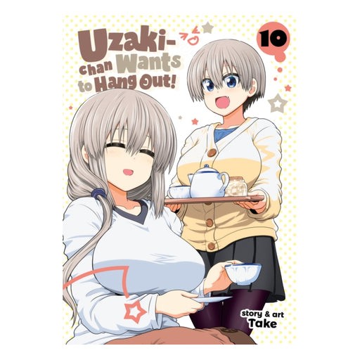 Uzaki-chan Wants to Hang Out! Volume 10 Manga Book Front Cover