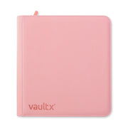 Vault X 12-Pocket Exo-Tec® Zip Binder Just Pink image 1
