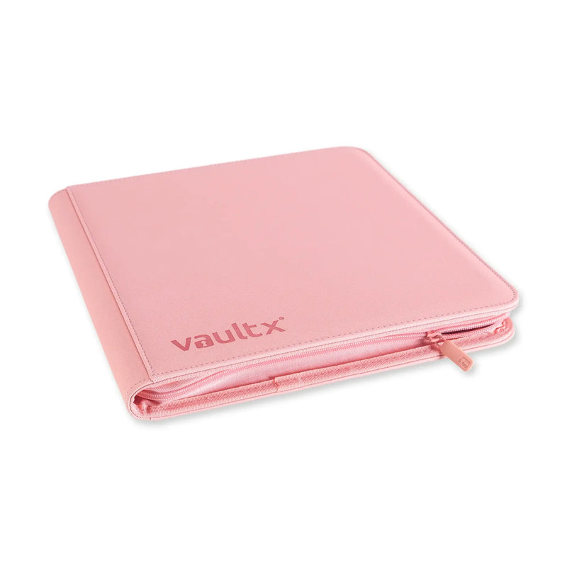 Vault X 12-Pocket Exo-Tec® Zip Binder Just Pink image 3