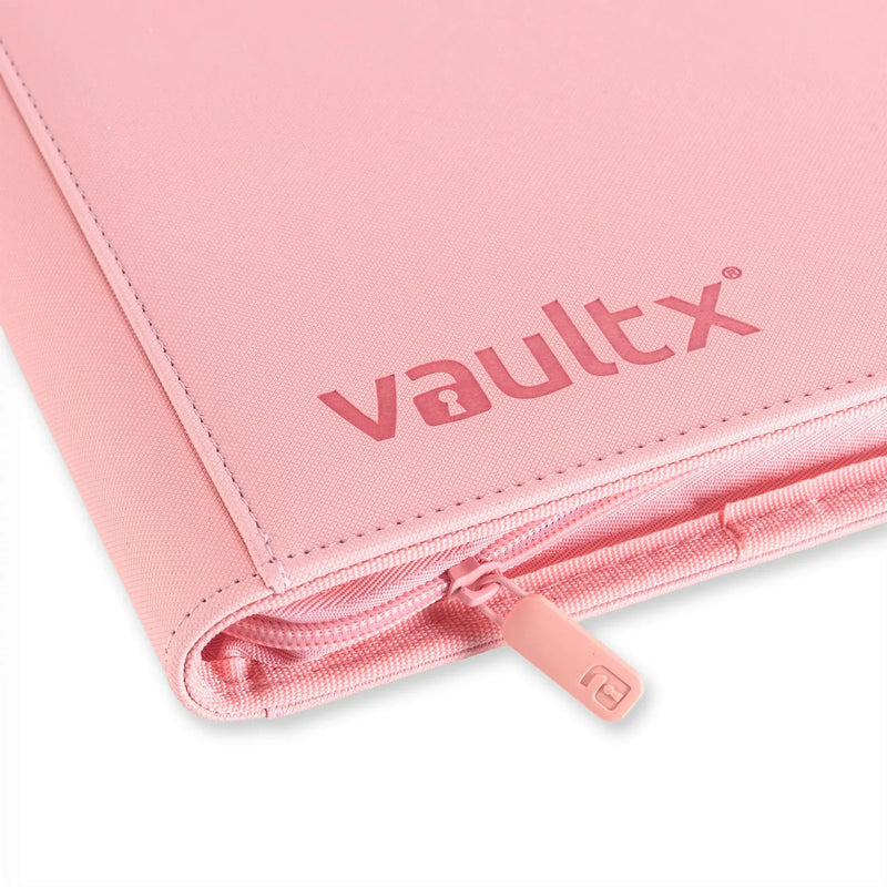 Vault X 12-Pocket Exo-Tec® Zip Binder Just Pink image 4