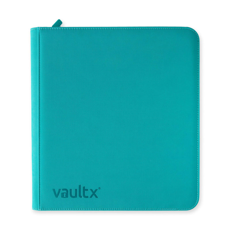 Vault X 12-Pocket Exo-Tec® Zip Binder XL ocean blue