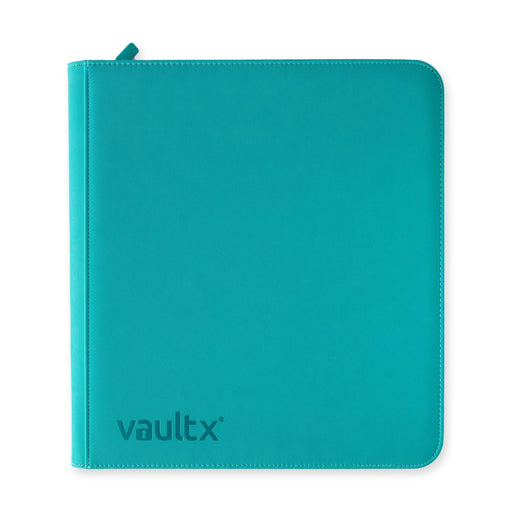 Vault X 12-Pocket Exo-Tec® Zip Binder XL ocean blue