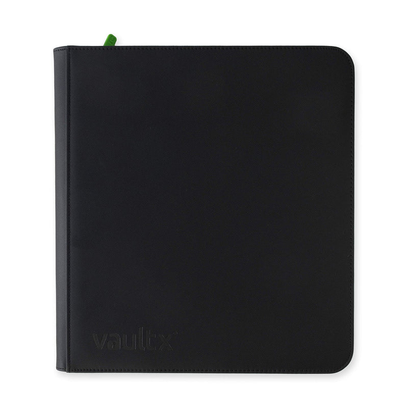 Vault X 12-Pocket Exo-Tec® Zip Binder XL signature black