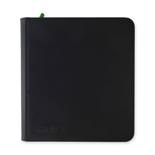 Vault X 12-Pocket Exo-Tec® Zip Binder XL signature black