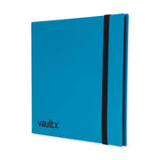 Vault X 12-Pocket Strap Binder Blue