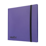 Vault X 12-Pocket Strap Binder Purple