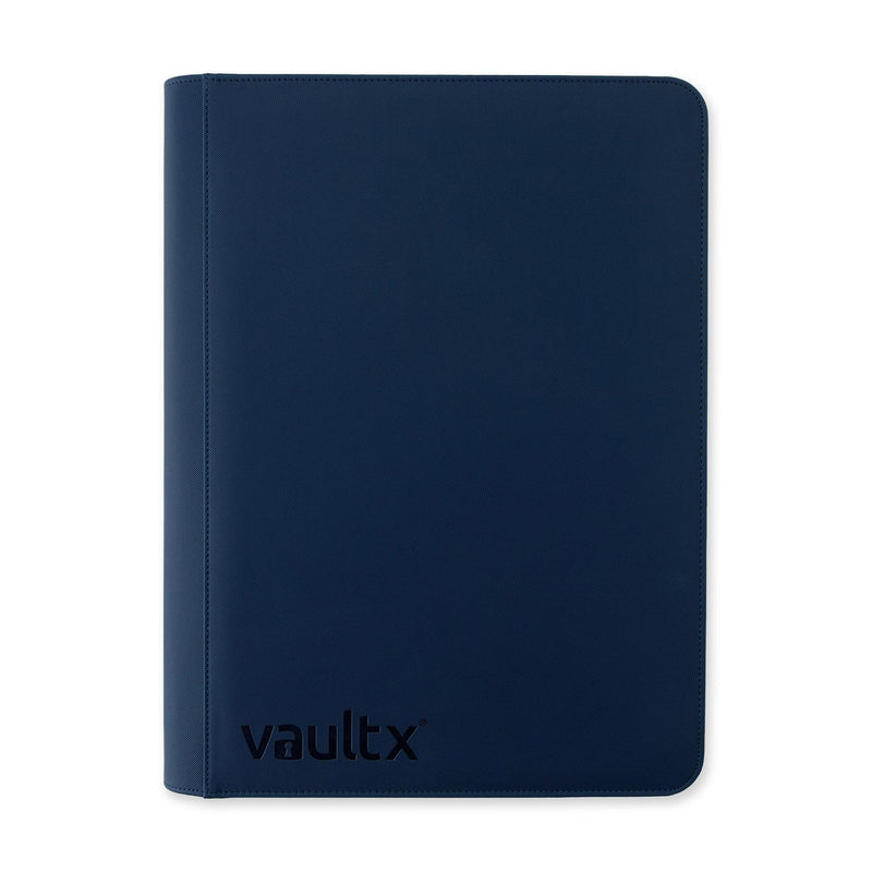 Vault X 16-Pocket Exo-Tec® Zip Binder Royal Blue