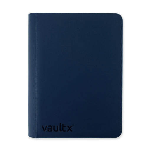 Vault X 16-Pocket Exo-Tec® Zip Binder Royal Blue