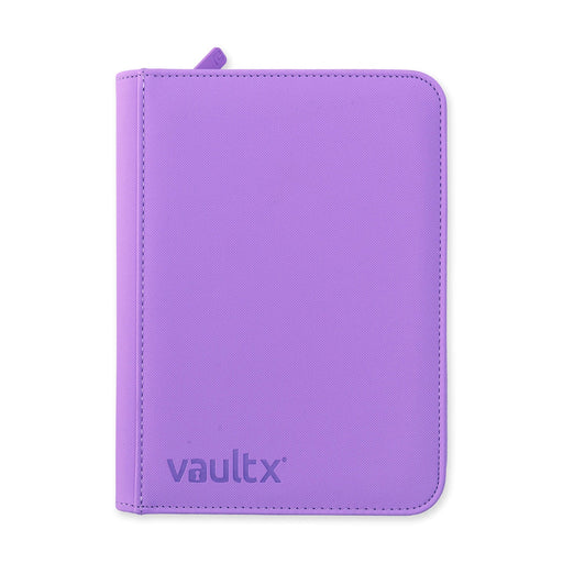 Vault X 4-Pocket Exo-Tec® Zip Binder Just Purple image 1