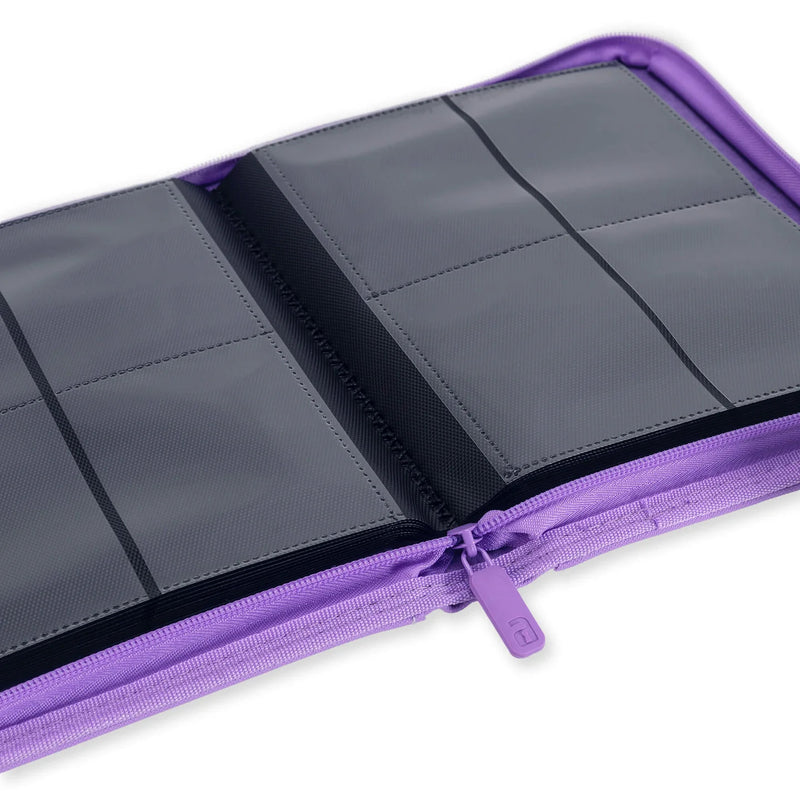 Vault X 4-Pocket Exo-Tec® Zip Binder Just Purple image 2