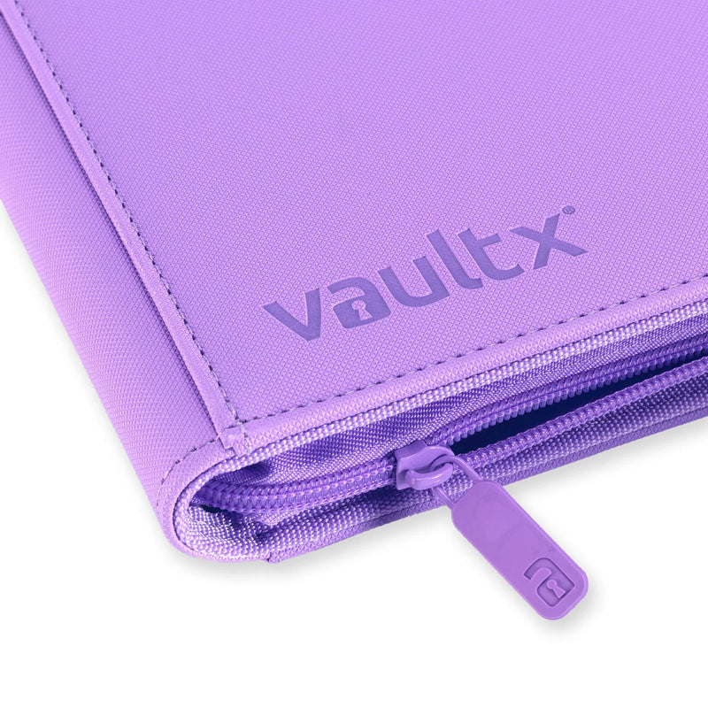 Vault X 4-Pocket Exo-Tec® Zip Binder Just Purple image 3