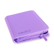 Vault X 4-Pocket Exo-Tec® Zip Binder Just Purple image 4