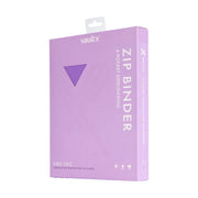 Vault X 4-Pocket Exo-Tec® Zip Binder Just Purple image 5