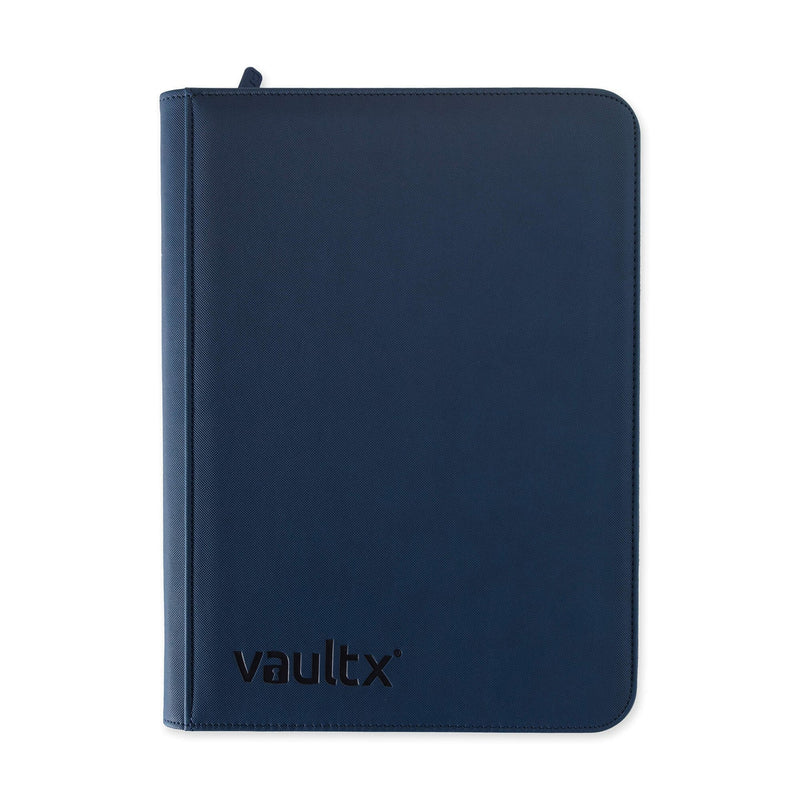 Vault X 9-Pocket Exo-Tec® Zip Binder royal blue