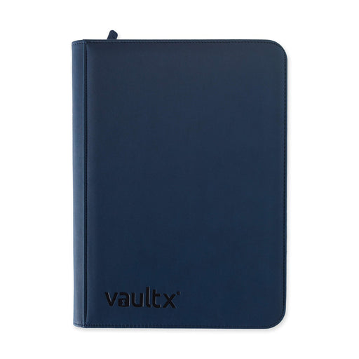 Vault X 9-Pocket Exo-Tec® Zip Binder royal blue