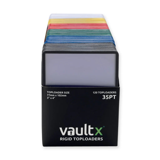 Vault X Seamless Rigid Toploaders 35pt (Colours) image 1