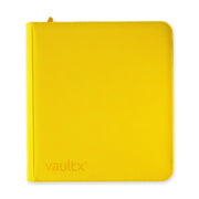 Vault X 12-Pocket Exo-Tec® Zip Binder XL sunrise yellow