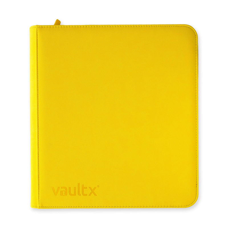 Vault X 12-Pocket Exo-Tec® Zip Binder XL sunrise yellow