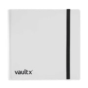 Vault X 12-Pocket Strap Binder White