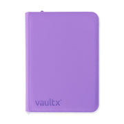 Vault X 9-Pocket Exo-Tec® Zip Binder Just Purple image 1