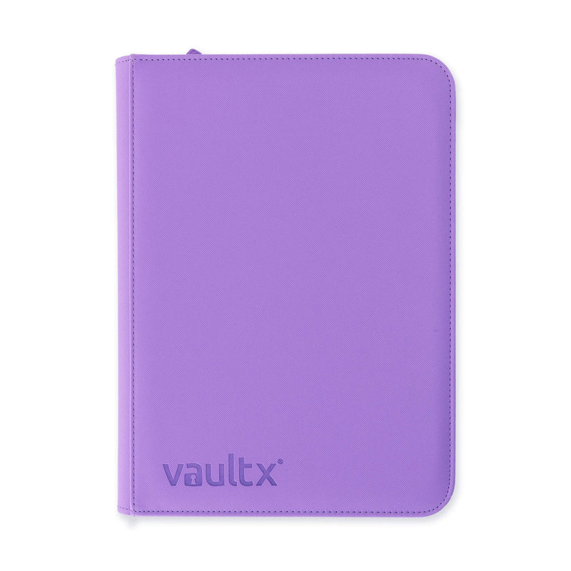 Vault X 9-Pocket Exo-Tec® Zip Binder Just Purple image 1