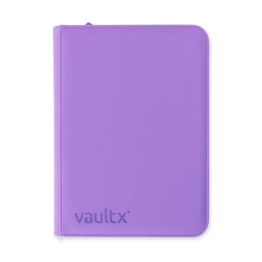 Vault X 9-Pocket Exo-Tec® Zip Binder Just Purple image 1